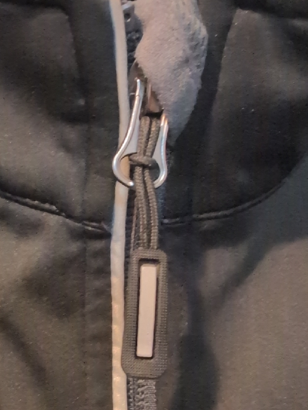 Audi Black Zip-Front Logo Jacket with Trim - Picture 5 of 6
